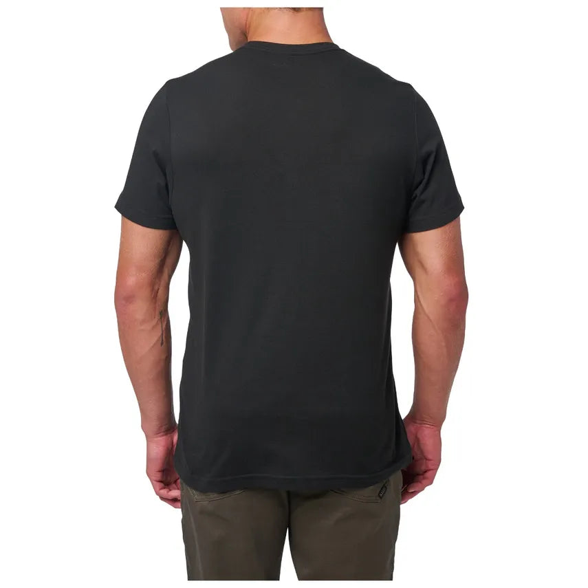 5.11 Mens Letter & Reticle Short Sleeve T-Shirt