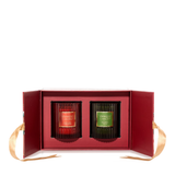 Yankee Candle Fluted Candle Duo In Red