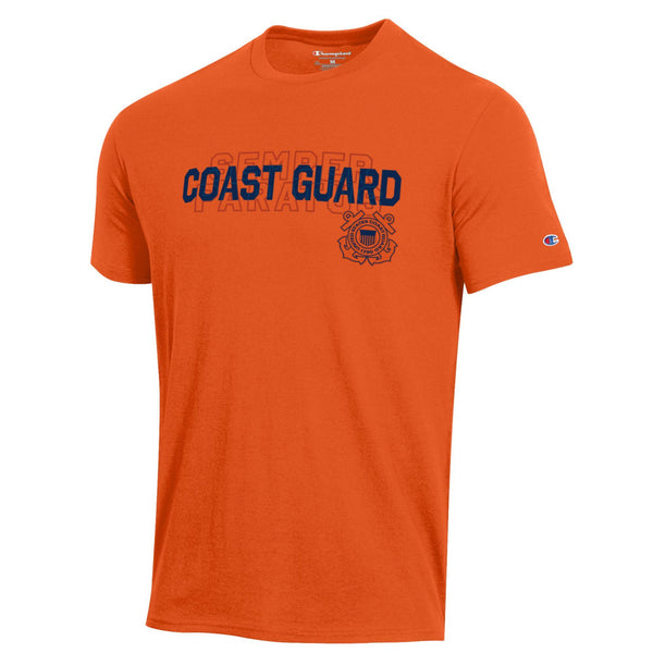 Coast Guard Champion Mens Short Sleeve T-Shirt