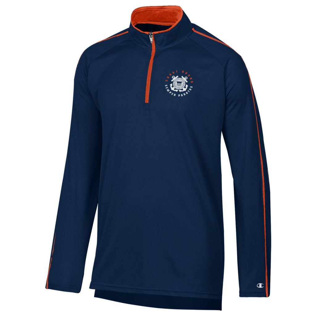 Coast Guard Champion Mens 1/4 Zip Sweatshirt – ShopCGX