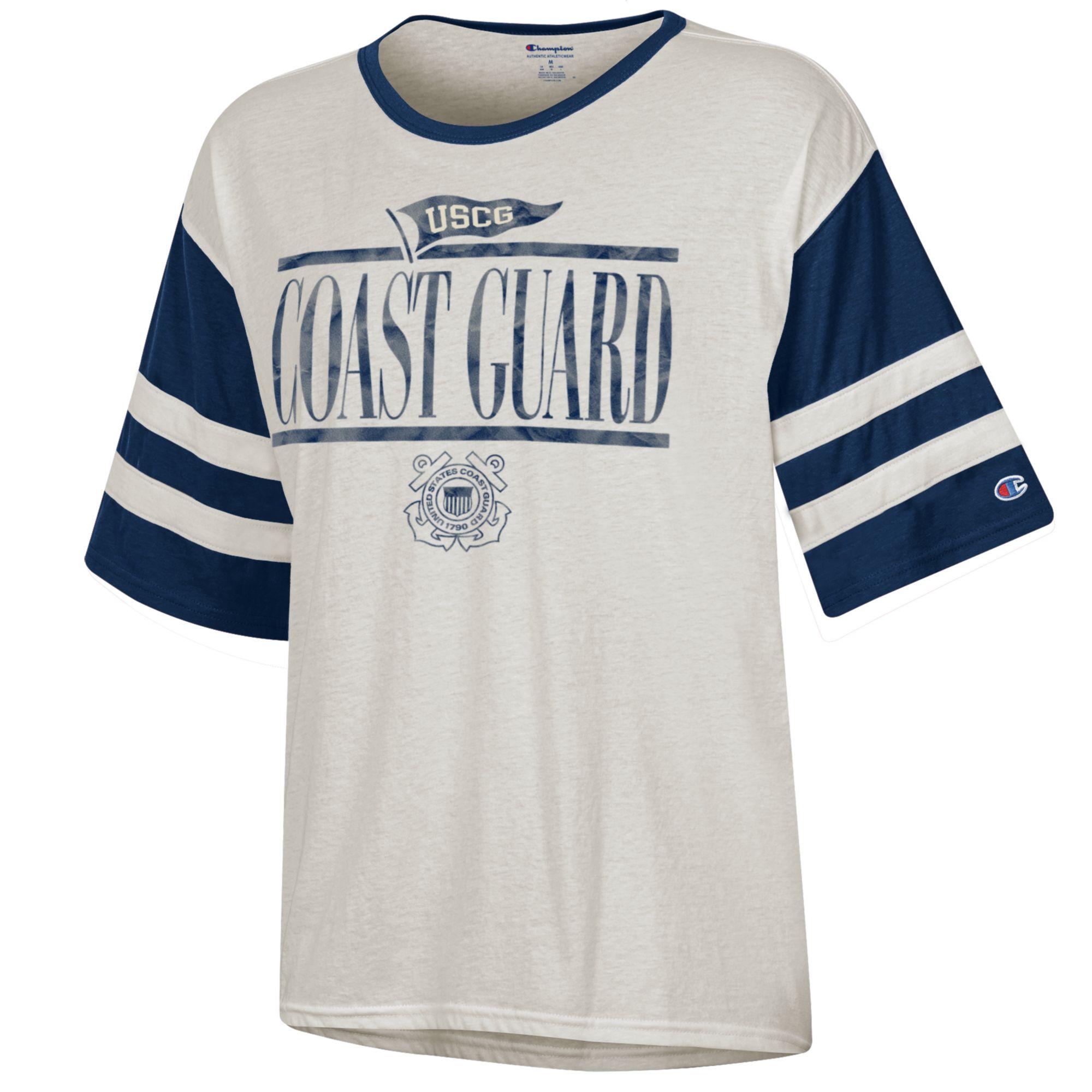 Coast Guard Champion Womens Throwback Short Sleeve T-Shirt