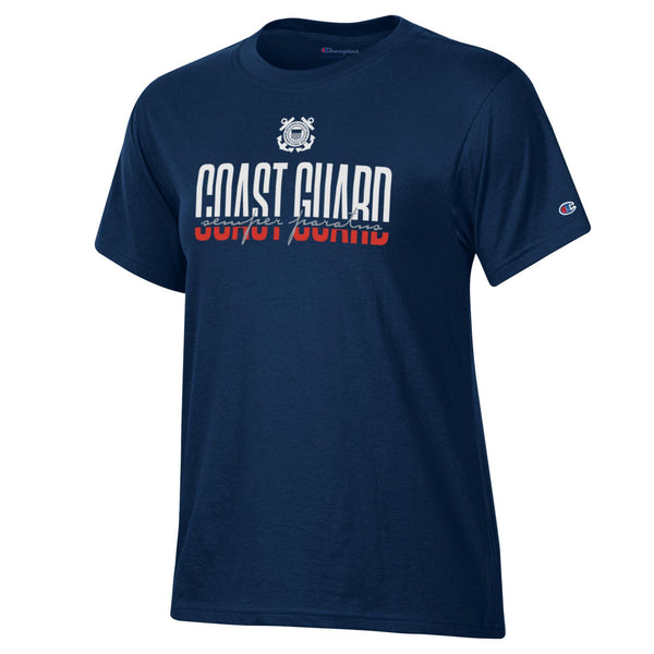 Coast Guard Champion Womens Semper Paratus Short Sleeve T-Shirt