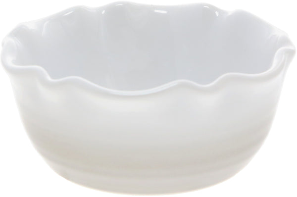 Pavilion Love 4.5" Ceramic Bowl With Bamboo Spoon