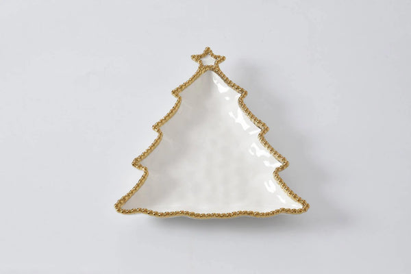 Pampa Bay Christmas Tree Platter