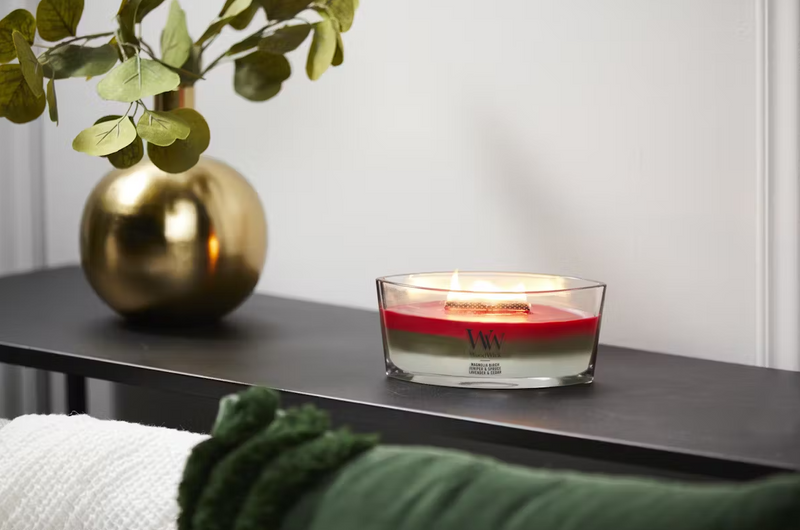 WoodWick Ellipse Trilogy Candle - Winter Garland Trilogy