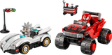 LEGO Sonic The Hedgehog Silver's Car Vs. Knuckles' Monster Truck