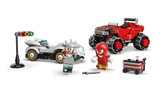 LEGO Sonic The Hedgehog Silver's Car Vs. Knuckles' Monster Truck