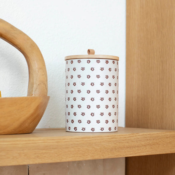 Petshop Speckled Block Bone Treat Jar