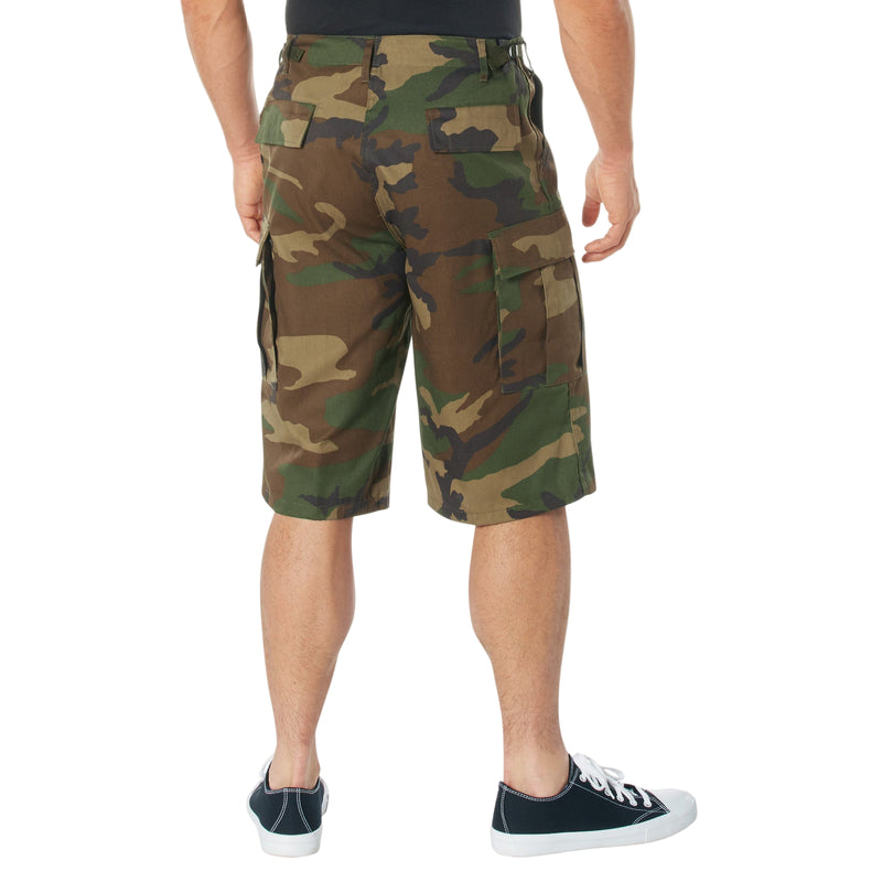 Rothco Men's Long Length Camo BDU Shorts - 2XL