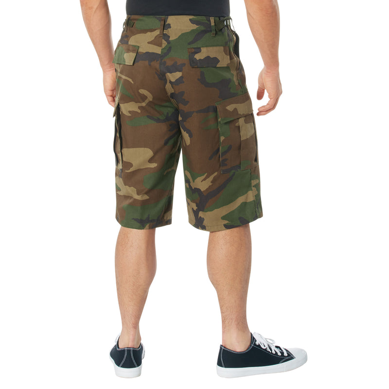 Rothco Men's Long Length Camo BDU Shorts - 4XL
