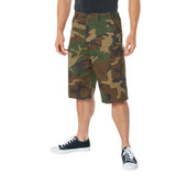 Rothco Men's Long Length Camo BDU Shorts - 4XL