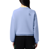 Lacoste Womens Oversized Cotton Sweatshirt