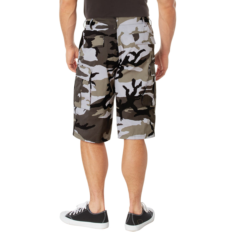 Rothco Men's Long Length Camo BDU Shorts - 3XL