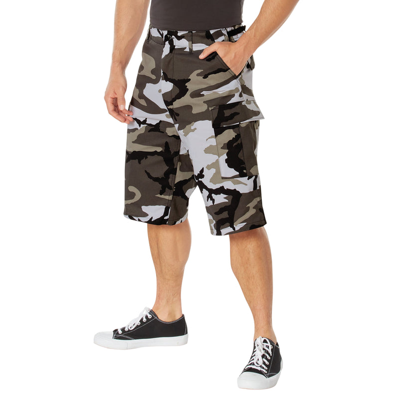 Rothco Men's Long Length Camo BDU Shorts - 2XL