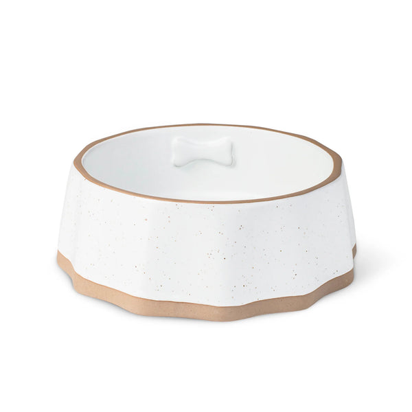 Petshop Speckled Bone Medium Dog Bowl
