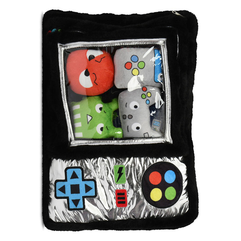 ISCREAM Video Game Packaging Fleece Plush Toy