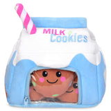 ISCREAM Milk and Cookies Packaging Fleece Plush Toy