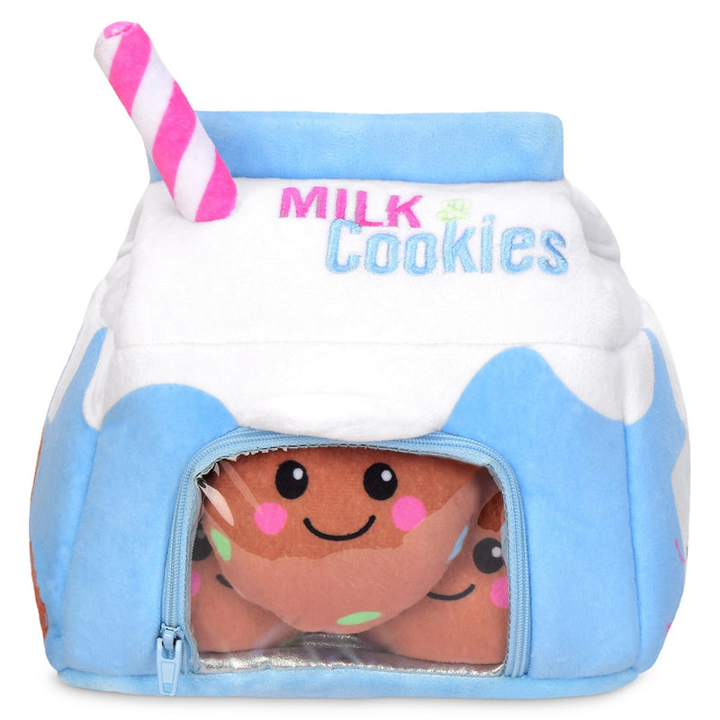ISCREAM Milk and Cookies Packaging Fleece Plush Toy