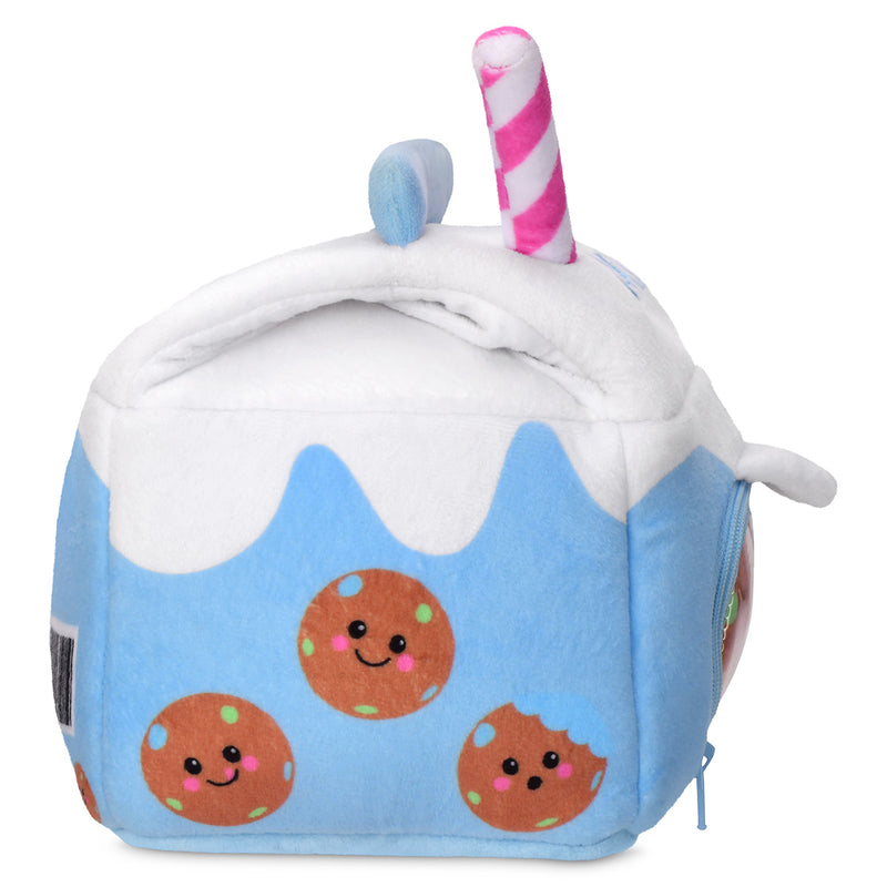 ISCREAM Milk and Cookies Packaging Fleece Plush Toy