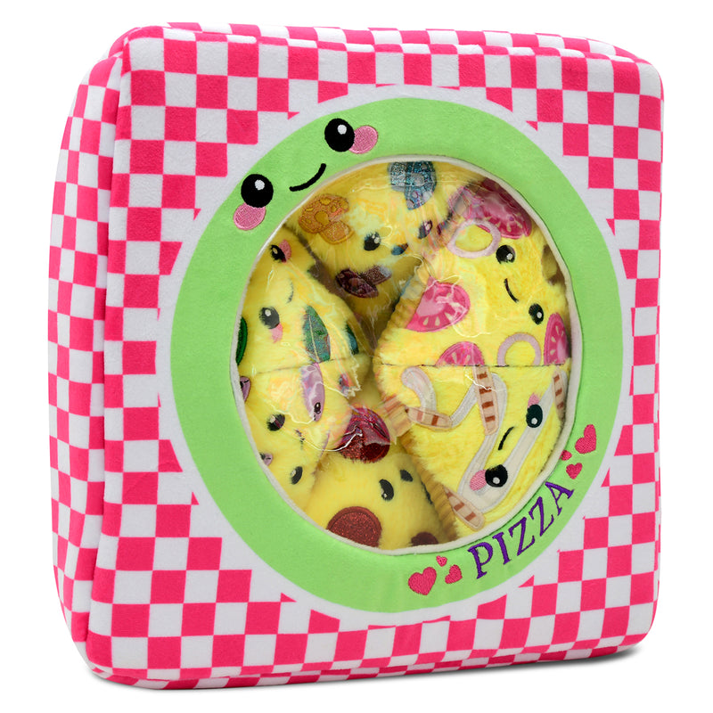 ISCREAM Pizza Pie Packaging Plush Toy