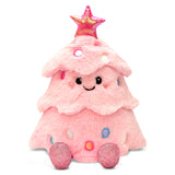 ISCREAM Glitter Pink Christmas Tree Plush Toy