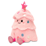 ISCREAM Glitter Pink Christmas Tree Plush Toy