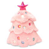 ISCREAM Glitter Pink Christmas Tree Plush Toy