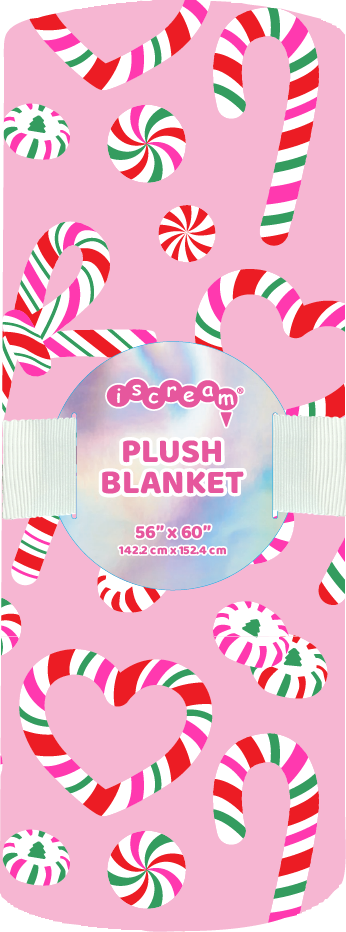 ISCREAM Merry Mints Plush Blanket