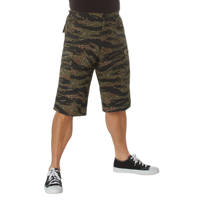 Rothco Men's Long Length Camo BDU Shorts - 2XL