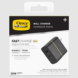 OtterBox - Fast Charge PD USB C and USB A Dual Port Wall Charger 30W