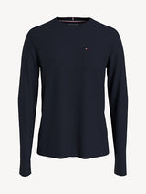 Tommy Hilfiger Mens Essential Long Sleeve Pocket T-Shirt