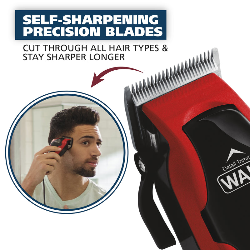 Wahl Clip 'N Trim Hair Clipper With Built-In Trimmer