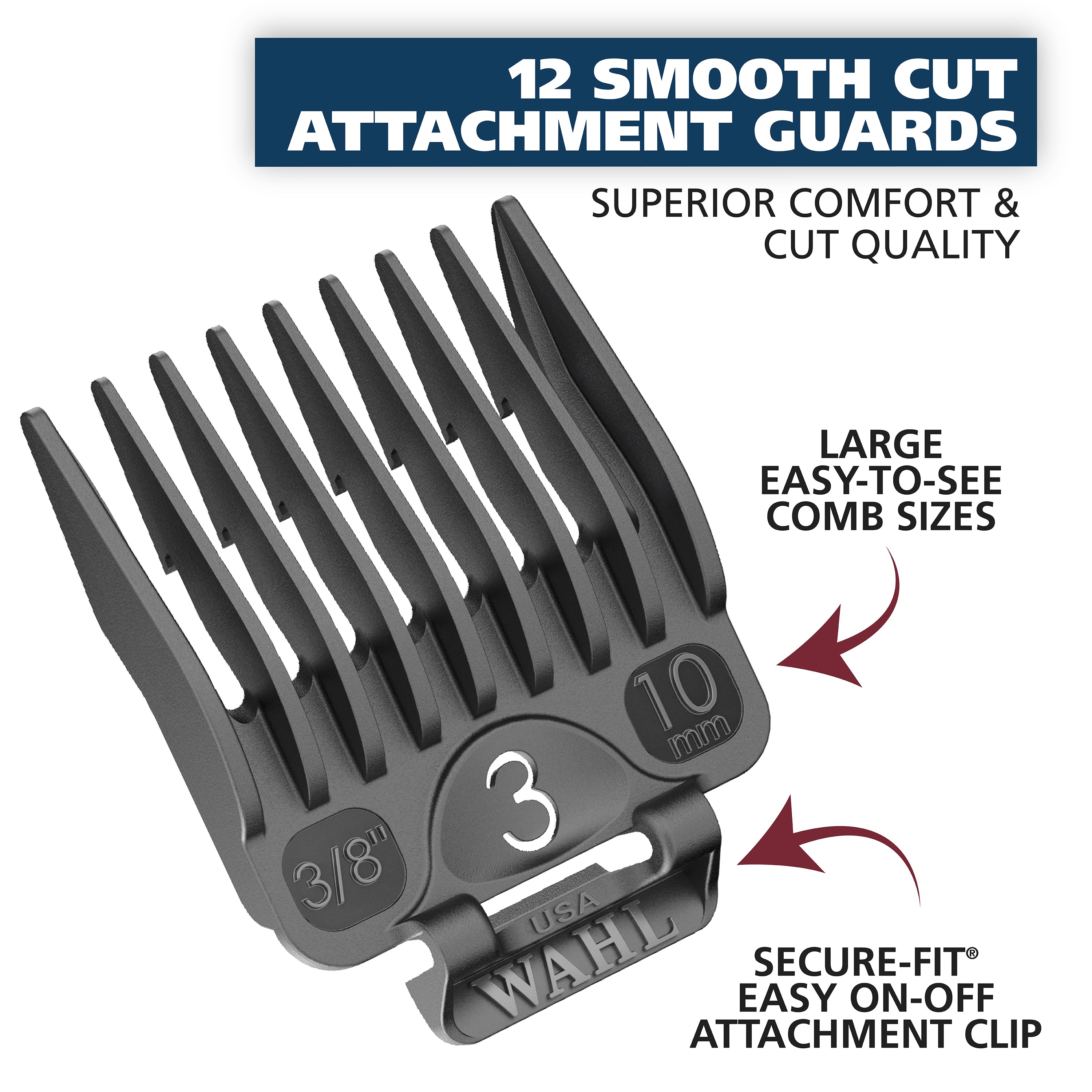 Wahl Clip 'N Trim Hair Clipper With Built-In Trimmer