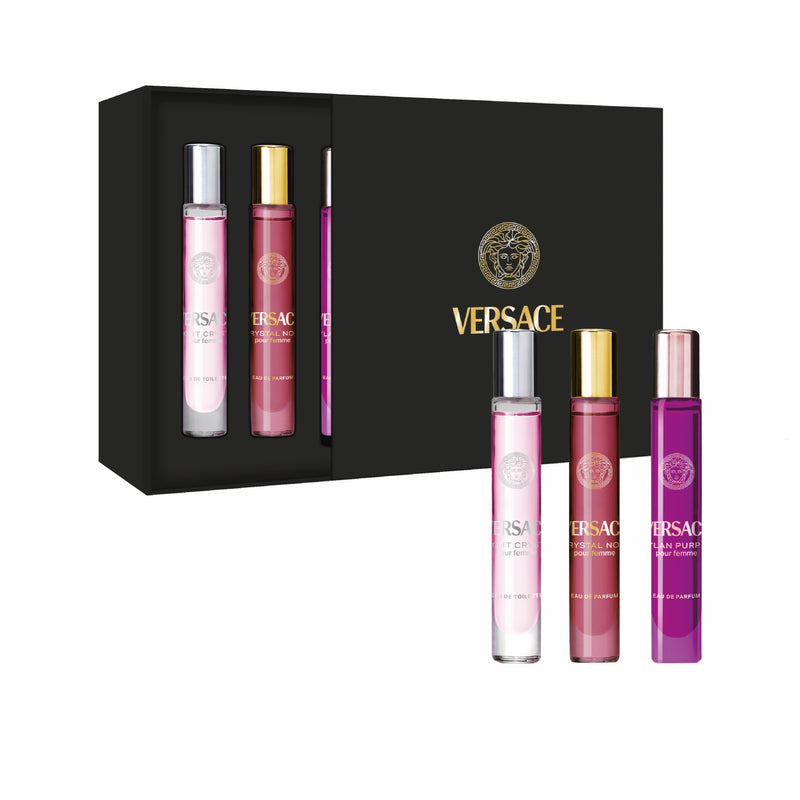 Versace Womens Fragrance Travel Spray Trio Set