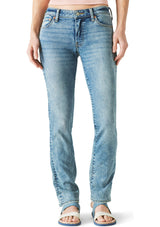 Lucky Brand Womens Mid Rise Sweet Straight Jeans