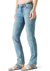 Lucky Brand Womens Mid Rise Sweet Straight Jeans