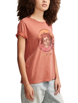 Lucky Brand Womens Grateful Dead Art Short Sleeve T-Shirt