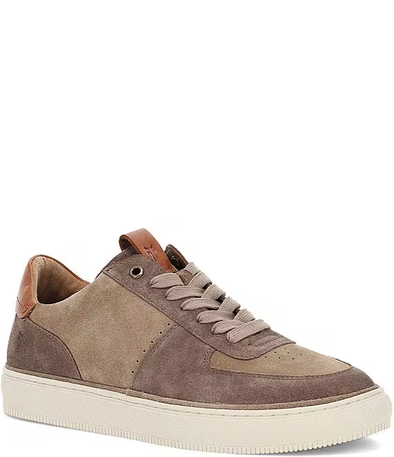 Frye Mens Astor Low Lace Court Sneakers