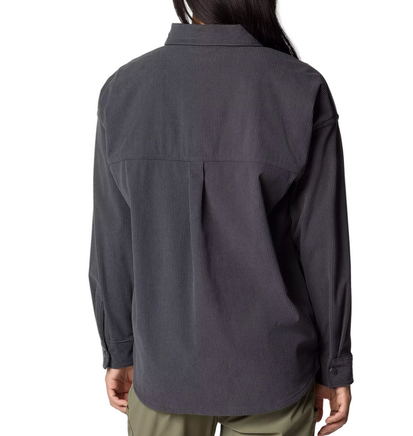 Columbia Womens Blue Point Creek Corduroy Shirt Jacket