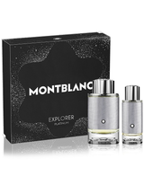 Montblanc Mens Explorer Platinum Eau De Parfum Gift Set - 2-Piece