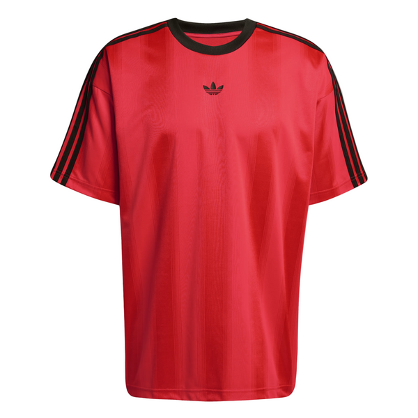 adidas Mens Adicolor Jacquard Jersey Short Sleeve T-Shirt