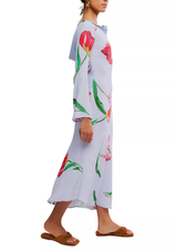 Free People Womens Zadie Diagonal Seam Midi Dress