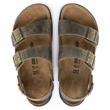 Birkenstock Mens Milano Crosstown Oiled Leather Sandals - Regular/Wide