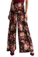 Laundry By Sheli Segal Womens Pleated Wide Leg Trousers