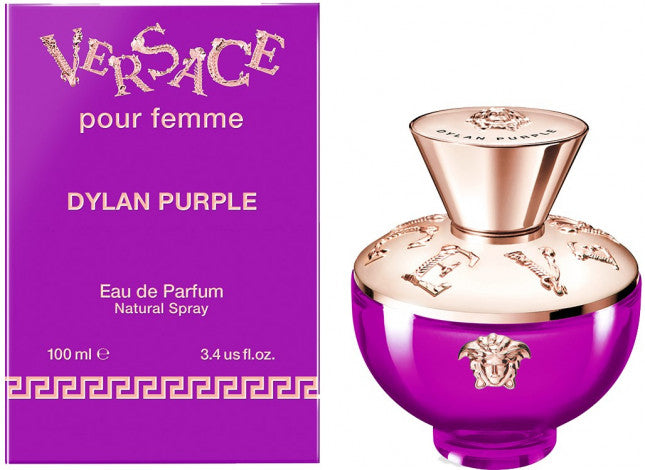 Versace Dylan Purple Eau De Parfum Spray - 3.4 Oz.