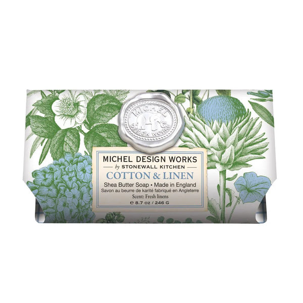 Michel Design Works Cotton & Linen Large Soap Bar