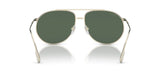 Burberry Alice Non-Polarized Sunglasses - Light Gold/Dark Green