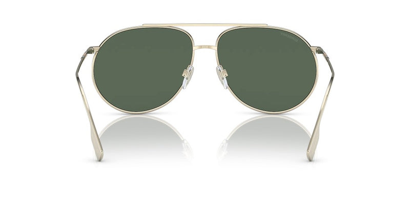 Burberry Alice Non-Polarized Sunglasses - Light Gold/Dark Green