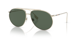 Burberry Alice Non-Polarized Sunglasses - Light Gold/Dark Green