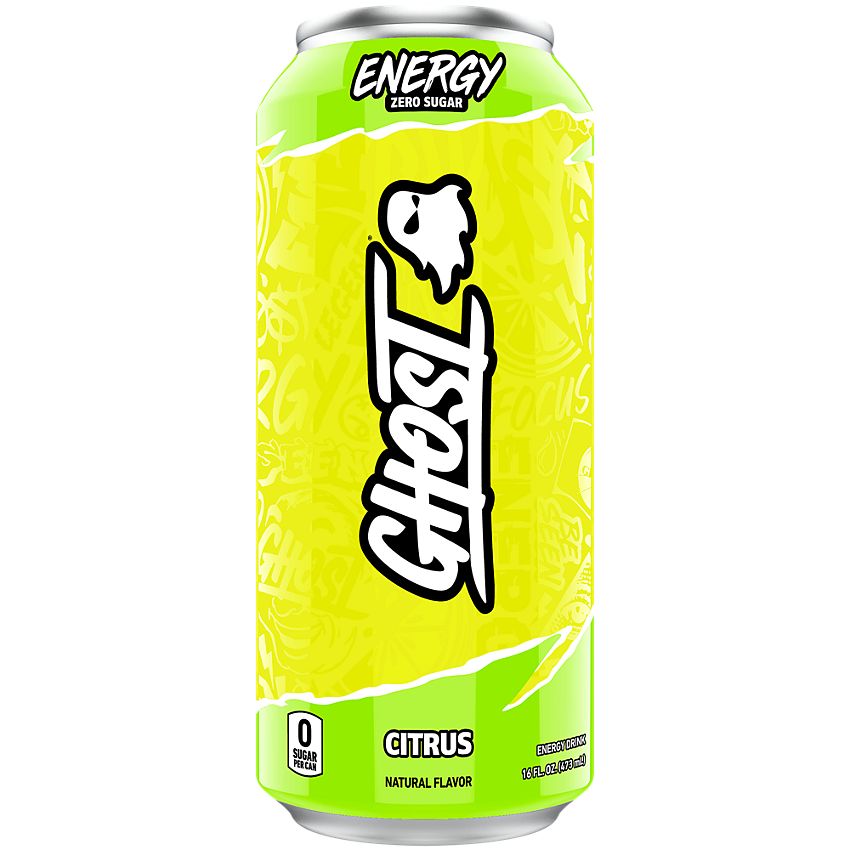 Ghost Citrus Energy Drink 16 oz